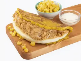 Cachapa con Queso Delux