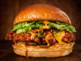 Chicken Burger Korean Crispy