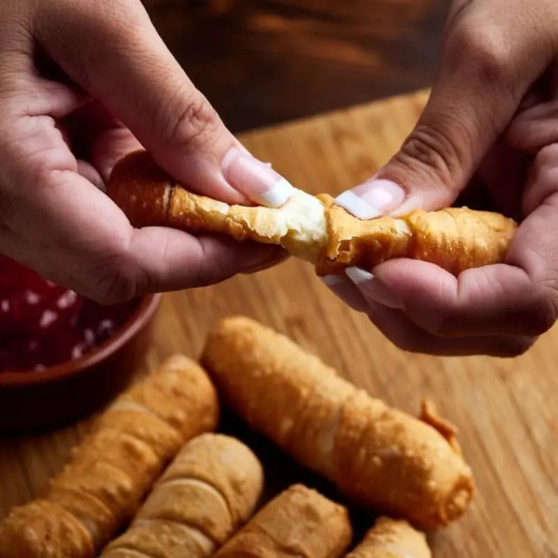 Tequeños de Queso Blanco (J&E), (4 Uds.)