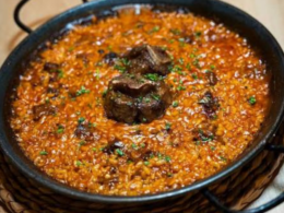 Arroz meloso de rabo de toro