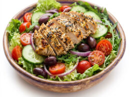Ensalada De Pollo O Ternera Kebab