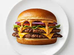 Hamburguesa Doble De Carne De Ternera