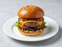 Hamburguesa Con Queso