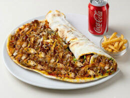 Menú Rollo Pizza Turca