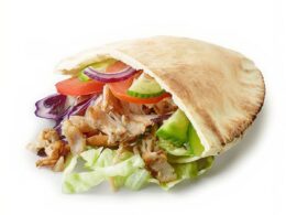 Kebab de carne mixto
