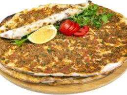Pizza turca de carne