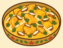 Pollo con Mango/Mango Chicken — Restaurante Golden Curry y Kebab, Córdoba