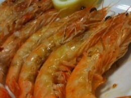 Gambas a la plancha con salsa china — Chinatown 2 Ciudad Jardín