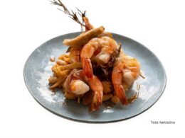 gambas con champiñones — Chinatown 2 Ciudad Jardín