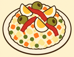 Dibujo: Ensaladilla