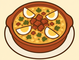Dibujo: Mazamorra cordobesa