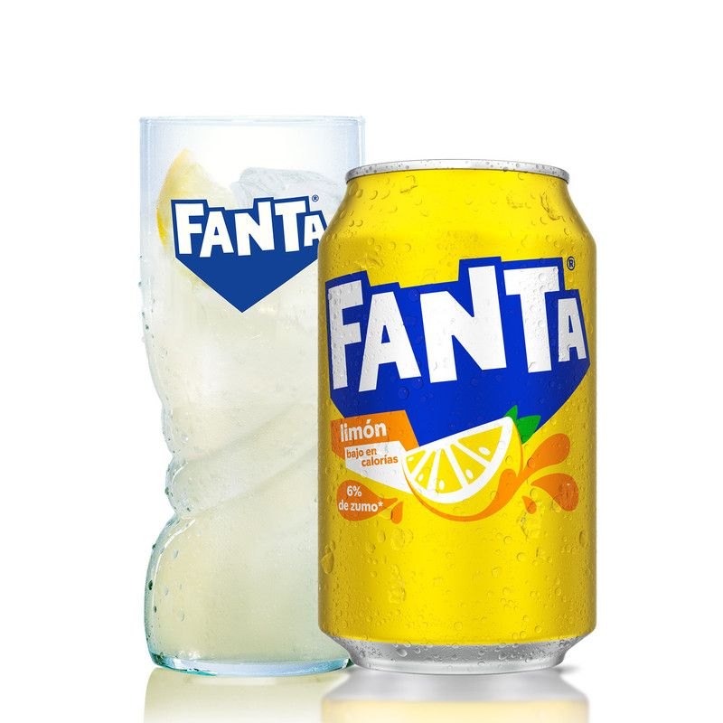 Fanta de Limón (33 cl) — Na Pizza Milano