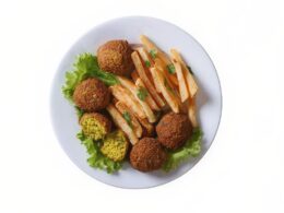 9 - Menú plato falafel — Shalimar Kebab