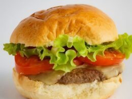 Hamburguesa de pollo, ternera o vegetal — Shalimar Kebab