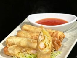 157. Rollitos Langostino (4 Pzas.) — Sushi go