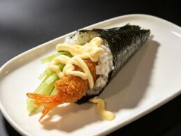 95. Temaki langostino rebozado — Sushi go