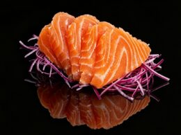 96. Salmón Sashimi (5 Pzas.) — Sushi go