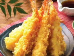 Langostinos en tempura (5 uds.) 炸虾 — Yakimanzi