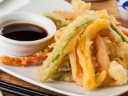 Tempura de verduras 炸蔬菜 — Yakimanzi